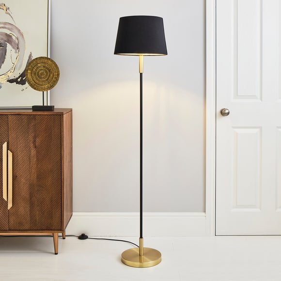 Clara Black Floor Lamp - image 1