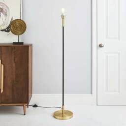Clara Black Floor Lamp - thumbnail 4