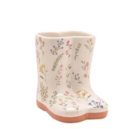 The Cottage Garden Floral Ceramic Welly Vase - thumbnail 2