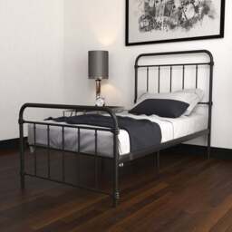 Dorel Home Wallace Metal Bed - thumbnail 1