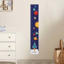 Personalised Solar System Height Chart