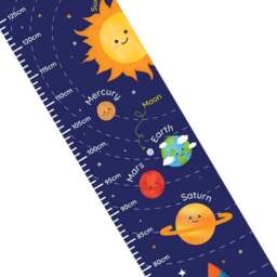 Personalised Solar System Height Chart - thumbnail 3