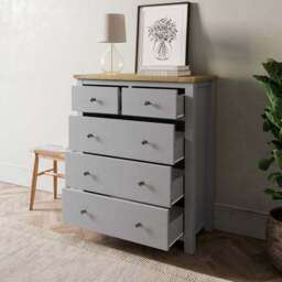 Olney 5 Drawer Chest - thumbnail 3