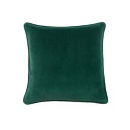 Clara Cotton Velvet Square Cushion - thumbnail 1