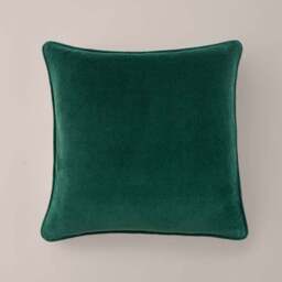 Clara Cotton Velvet Square Cushion - thumbnail 2