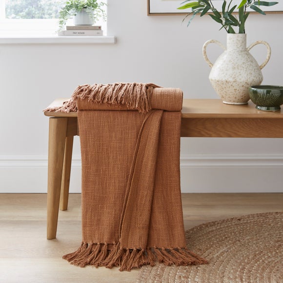 Westcott Slub Cotton Throw Blanket - image 1