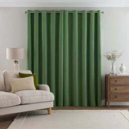 Luna Brushed Eyelet Curtains (Blackout Available) - thumbnail 4