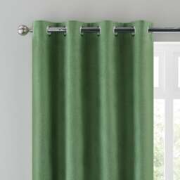 Luna Brushed Eyelet Curtains (Blackout Available)