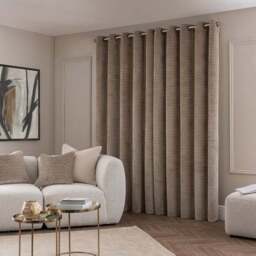 Diamond Geometric Velvet Eyelet Curtains - thumbnail 4