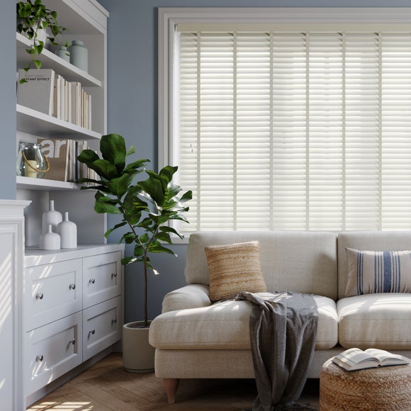 Made To Measure 50mm Slats White Taped Venetian Blind - image 1