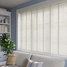 Made To Measure 50mm Slats White Taped Venetian Blind - thumbnail 3