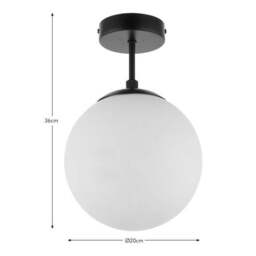 Sfera Bathroom Flush Ceiling Light - thumbnail 5
