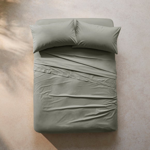 100% Egyptian Cotton 220 Thread Count Flat Sheet - image 1