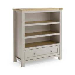 Olney Low Bookcase, Stone - thumbnail 6