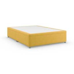 Luxury Side Ottoman Bed Frame, Linen - thumbnail 3
