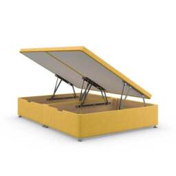 Luxury Side Ottoman Bed Frame, Linen - thumbnail 6