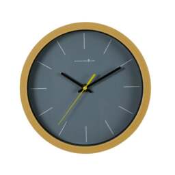 Hometime Wood Effect Edge Baton Round Wall Clock - thumbnail 1