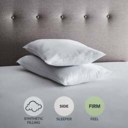 Fogarty Pack of 2 Anti-Allergy Side Sleeper Pillows - thumbnail 1