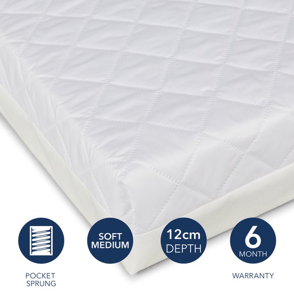 Ickle Bubba Premium Sprung Cot Mattress - image 1