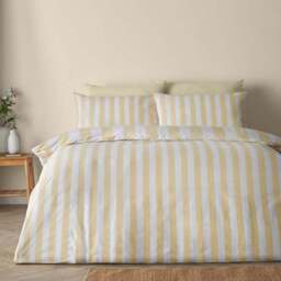 Catherine Lansfield Cove Stripe Duvet Cover and Pillowcase Set - thumbnail 3