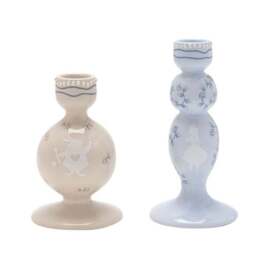 Set of 2 Alice in Wonderland Candlestick Holders - thumbnail 2