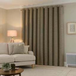Sorrel Boucle Eyelet Curtains - thumbnail 4