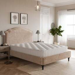 Ella Timeless Velvet Bed Frame - thumbnail 3