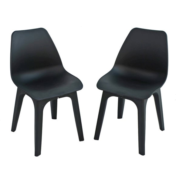 Eolo Pack of 2 Matte Chairs - image 1