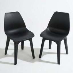 Eolo Pack of 2 Matte Chairs - thumbnail 3