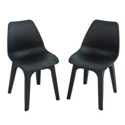 Eolo Pack of 2 Matte Chairs - thumbnail 1