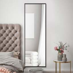 Artus Aluminium Edged Full Length Wall Mirror - thumbnail 1