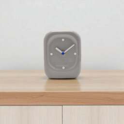 Interval Porcelain Square Desk Clock - thumbnail 1