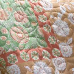 Rae Floral Cotton Bedspread - thumbnail 2