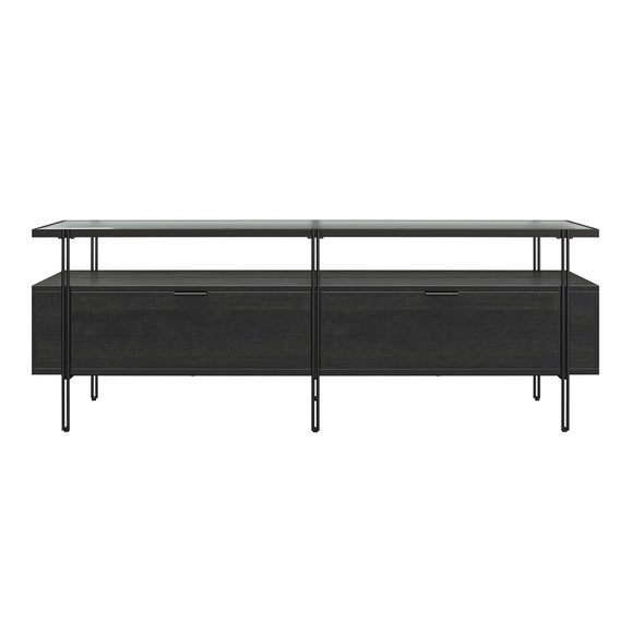 "Wainwright TV Unit, Black Oak for TVs up to 60""" - image 1