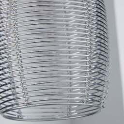 Cigar Wire Silver Easy Fit Pendant Shade - thumbnail 3