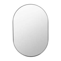 Slim Frame Lozenge Wall Mirror - thumbnail 2
