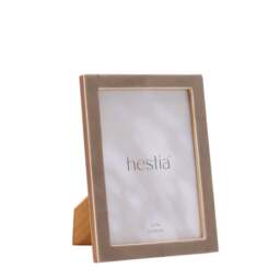 Hestia Grey Thin Stained Bone Effect Photo Frame - thumbnail 1