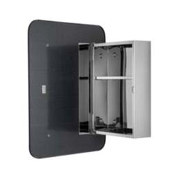 Croydex Metal Framed Bathroom Wall Cabinet - thumbnail 6