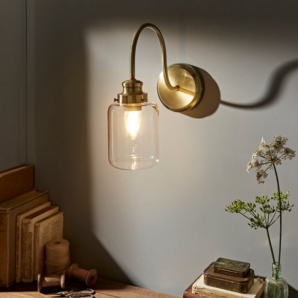 Industrial Curved Wall Light - image 1