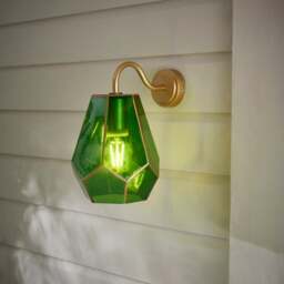 Hartnell Art Deco Outdoor Wall Light - thumbnail 1