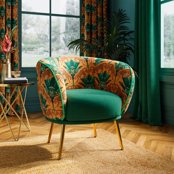 Bella Wild Cheetah Cocktail Chair - image 1