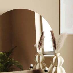 Jorja 1 Drawer Compact Dressing Table with Mirror - thumbnail 3