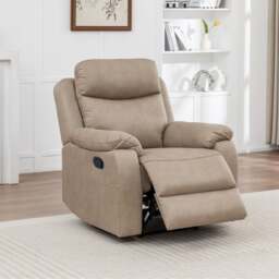Aviemore Faux Leather Manual Reclining Chair - thumbnail 1