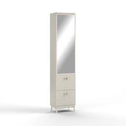 Elsie Tallboy Mirrored Bathroom Storage Unit - thumbnail 6