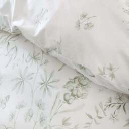 Bianca Thea Floral 200 Thread Count 100% Cotton Duvet Cover & Pillowcase Set - thumbnail 4