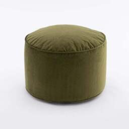 Eliza Velvet Pouffe - thumbnail 2