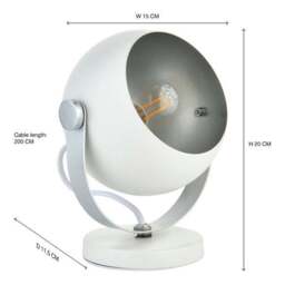 Elements Olympya Adjustable Table Wall Light - thumbnail 5