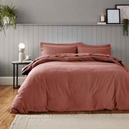Soft & Cosy Luxury 100% Brushed Cotton Standard Pillowcase Pair - thumbnail 2