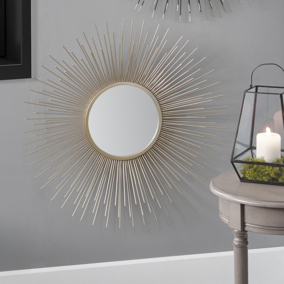 Starburst Round Wall Mirror - image 1