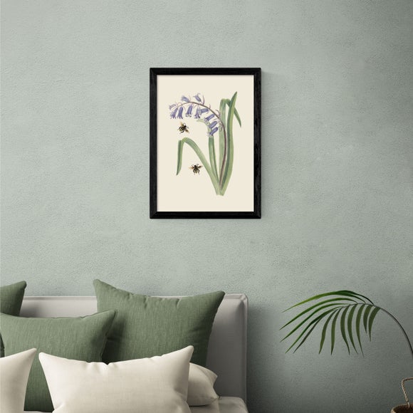 East End Prints Bee & Wild Hyacinth Print - image 1